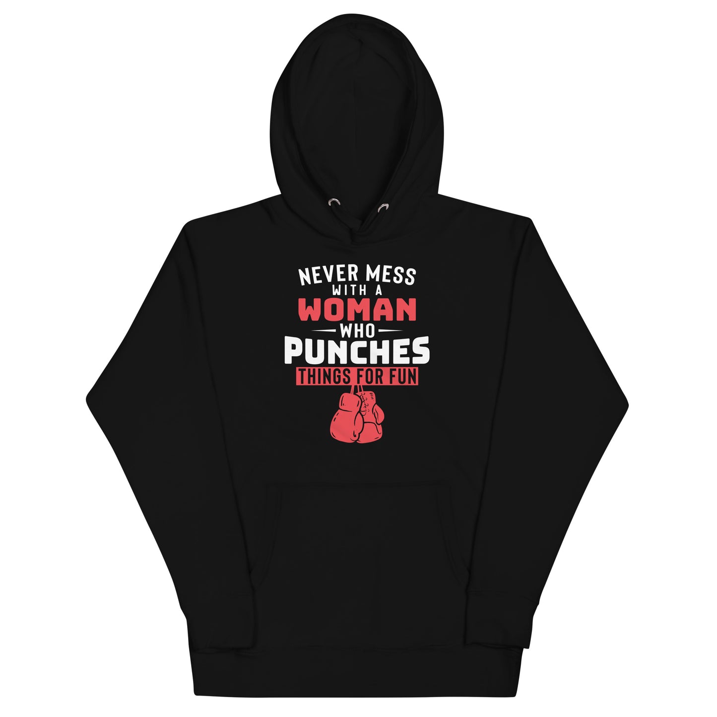 Never Mess Unisex Hoodie