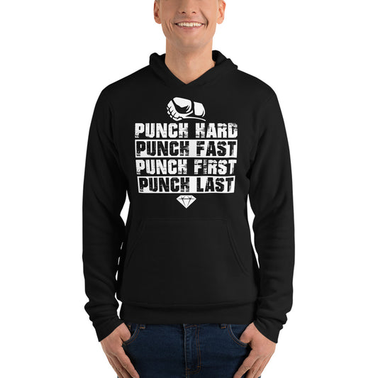 Punch Hard Unisex hoodie