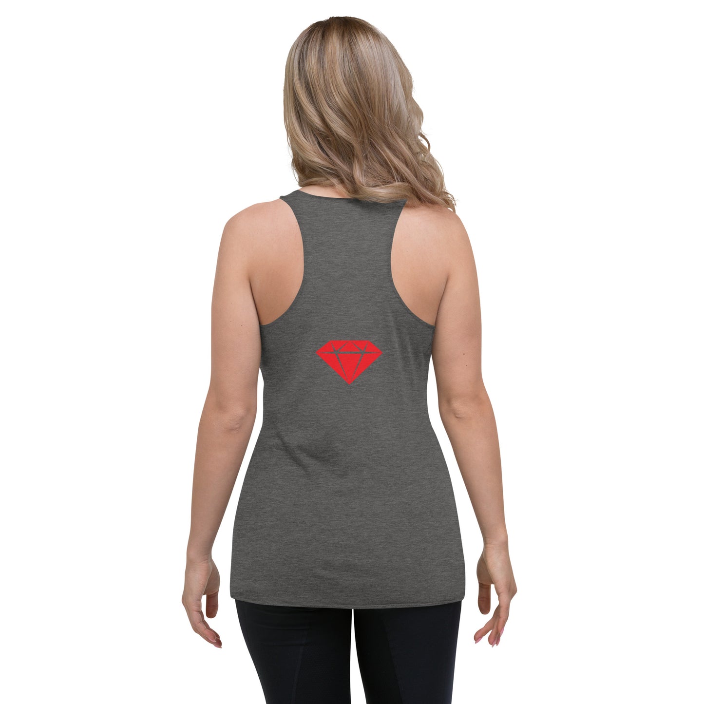 November Limited Edition Forged Brand Logo Women's Racerback Tank